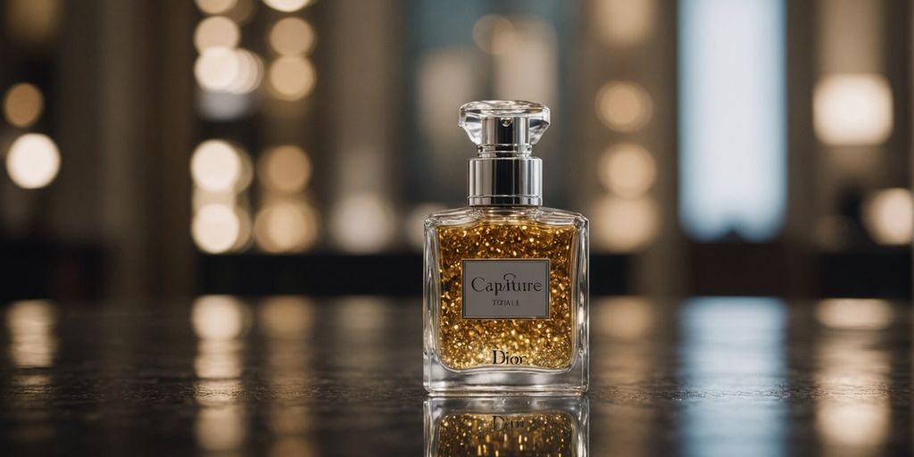 Dior Capture Totale Le Sérum bottle on a white background.